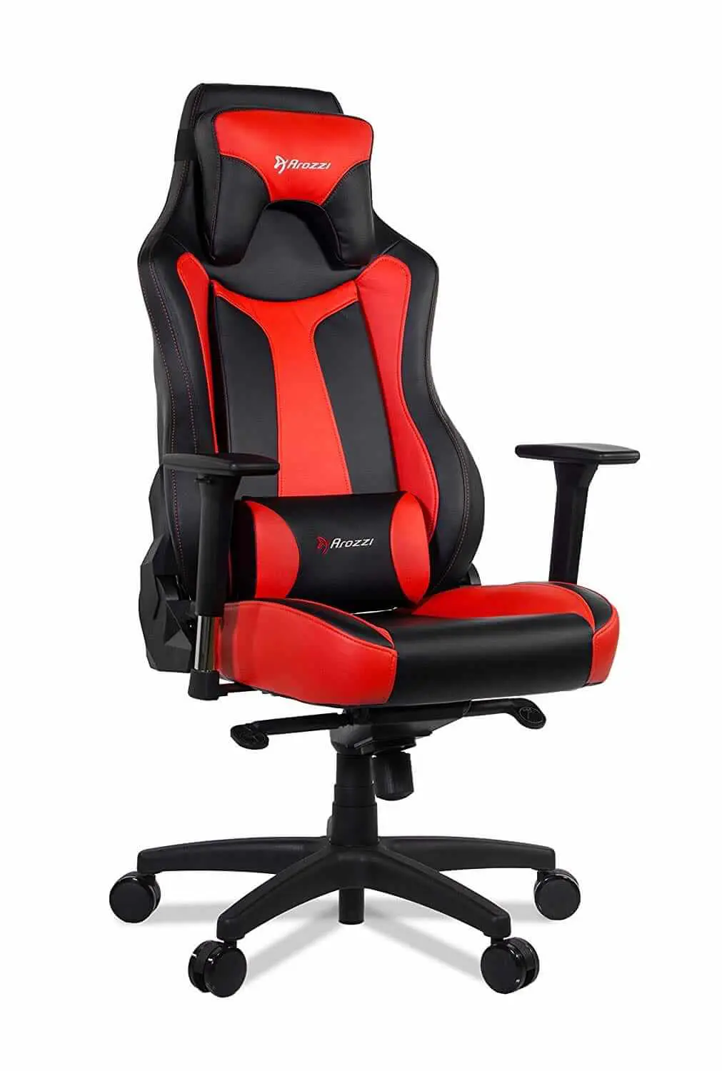 Doral Designs LM-HC919FRED Gaming Chair in Red with Footrest